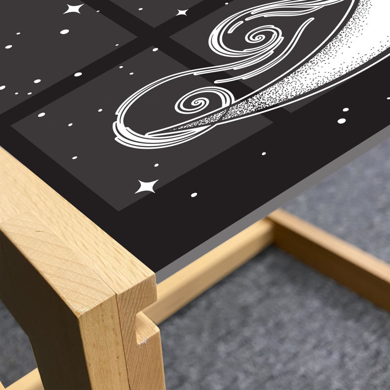 Jacyn Sled Coffee Table, 90cm H x 62cm W x 40cm D