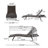 Alejah Outdoor Chaise Lounge-618972633