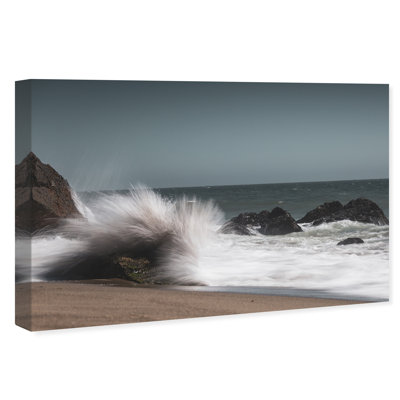 «Nautical and Coastal Curro Cardenal Breaking Wave Live Beach», reproduction de photo