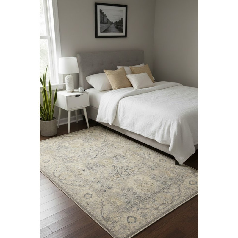 Wool Floral Indoor Rug