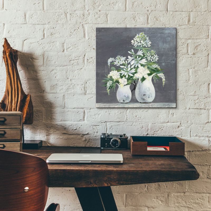 «Late Summer Bouquet» par Julia Purinton, H 12 po x l 12 po x P 0,13 po