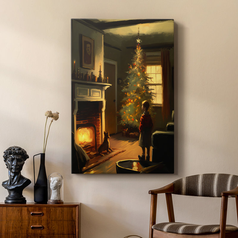 Art des Fêtes de Noël DCXII - galerie Cavas sur mesure, H 36 po x l 24 po