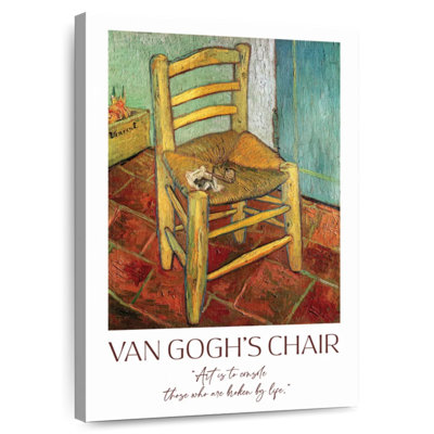 Affiche de l'exposition Chair Van Gogh