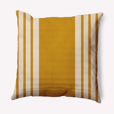 Coussin décoratif à rayures