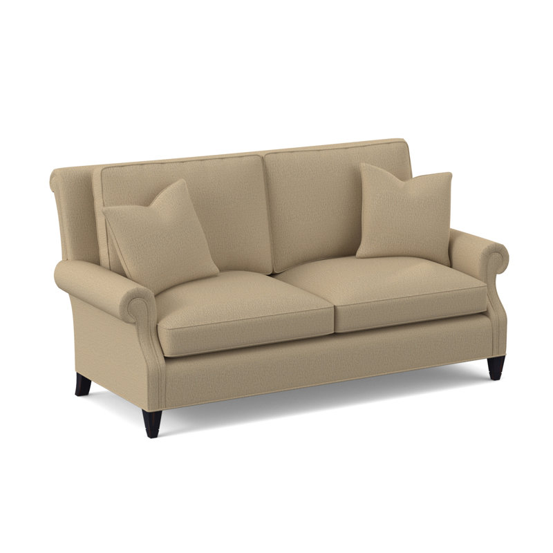 Library Sofa, Vintage Ebony, Elise Linen