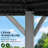 Outdoor Patio Wood Gazebo, Heavy-duty Galvanized Steel Hardtop Aluminum Gazebo with Netting & Curtains-111019244