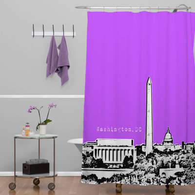 Bird Ave Modern Shower Curtain