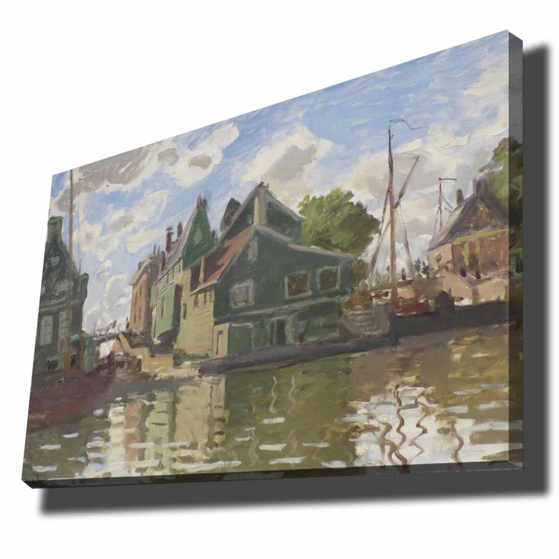 Claude Monet - peinture sur toile tendue