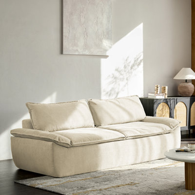Padillo 90"W Modern Compression Sofa