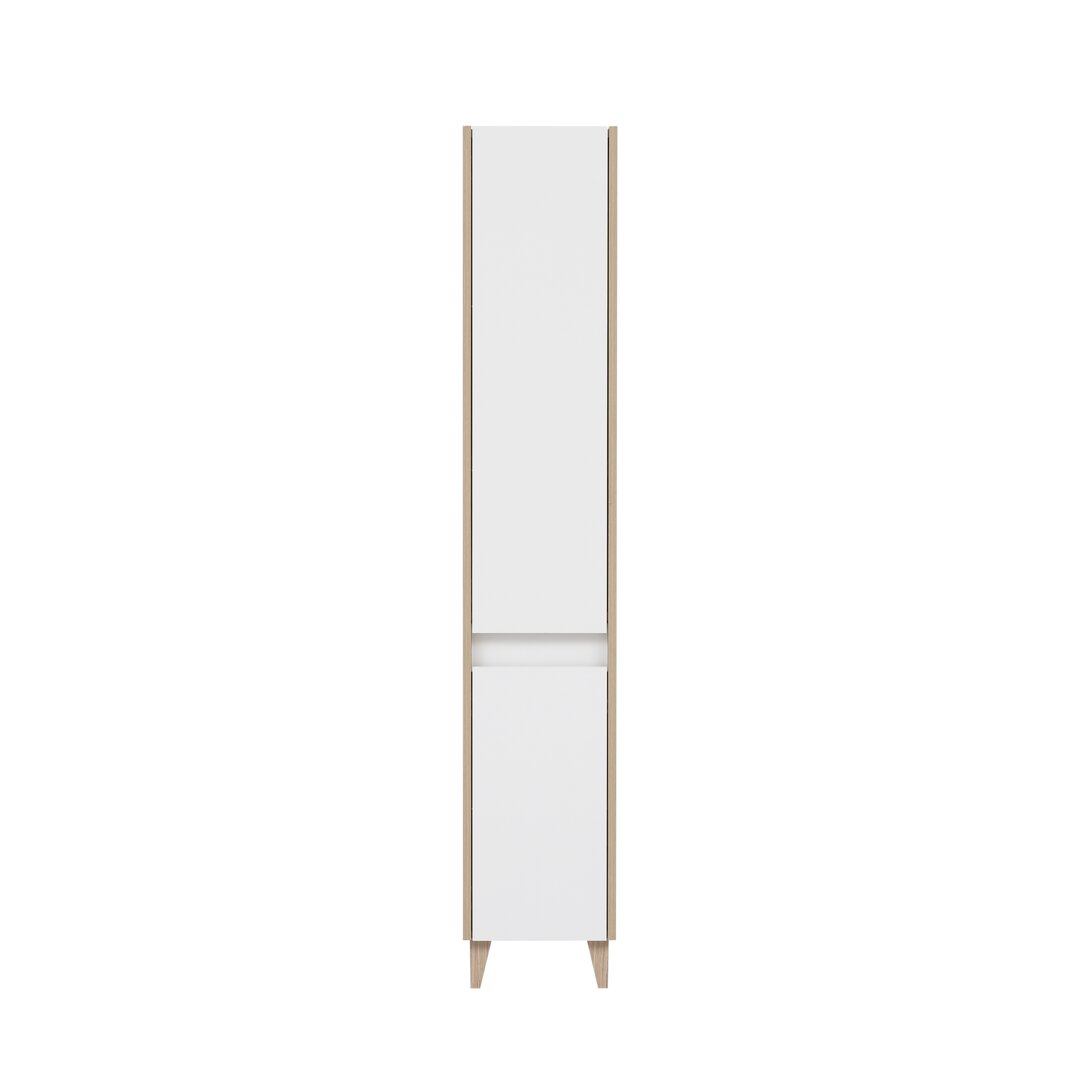 30,2 x 170 cm freistehender Badschrank Calvin-Leigh