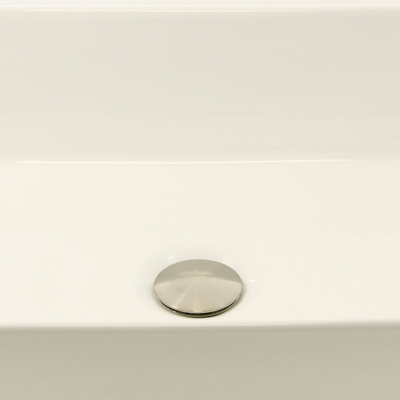 Premium 1.5" Pop-Up Bathroom Sink Drain, Brushed Nickel