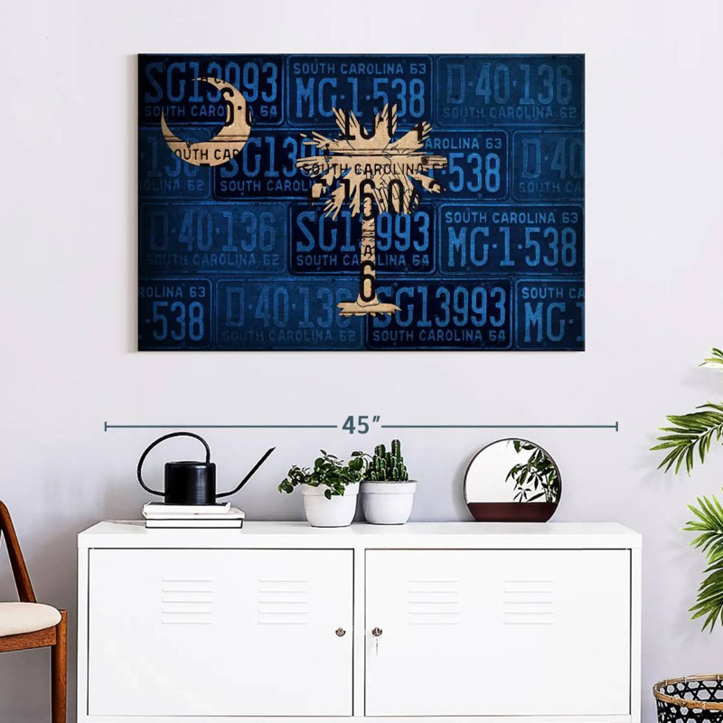 Borges South Carolina State Flag, 26" H x 39" W