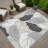 Machine Washable Indoor/Outdoor Bourkelands ACN2348 Botanical Rug-2097477909