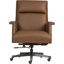 Fauteuil de direction en cuir Fleet Russet
