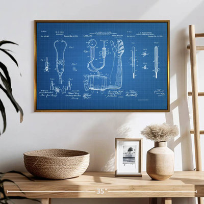 Matériel médical brevet bleu