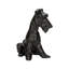 Henry Dog Statue- Black