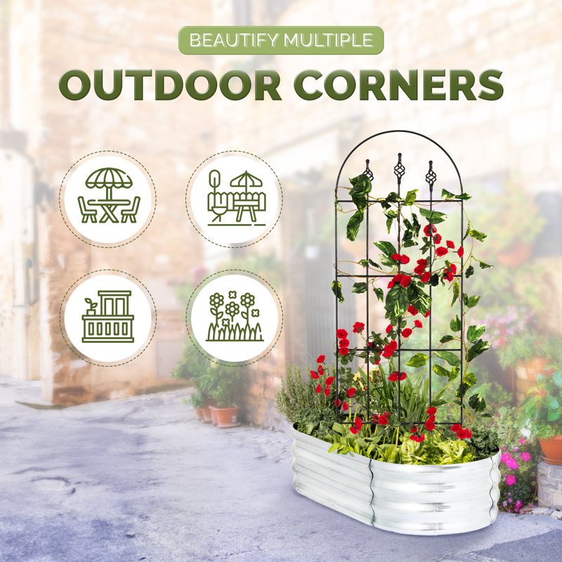 Serafina 48'' H x 16'' W Trellis