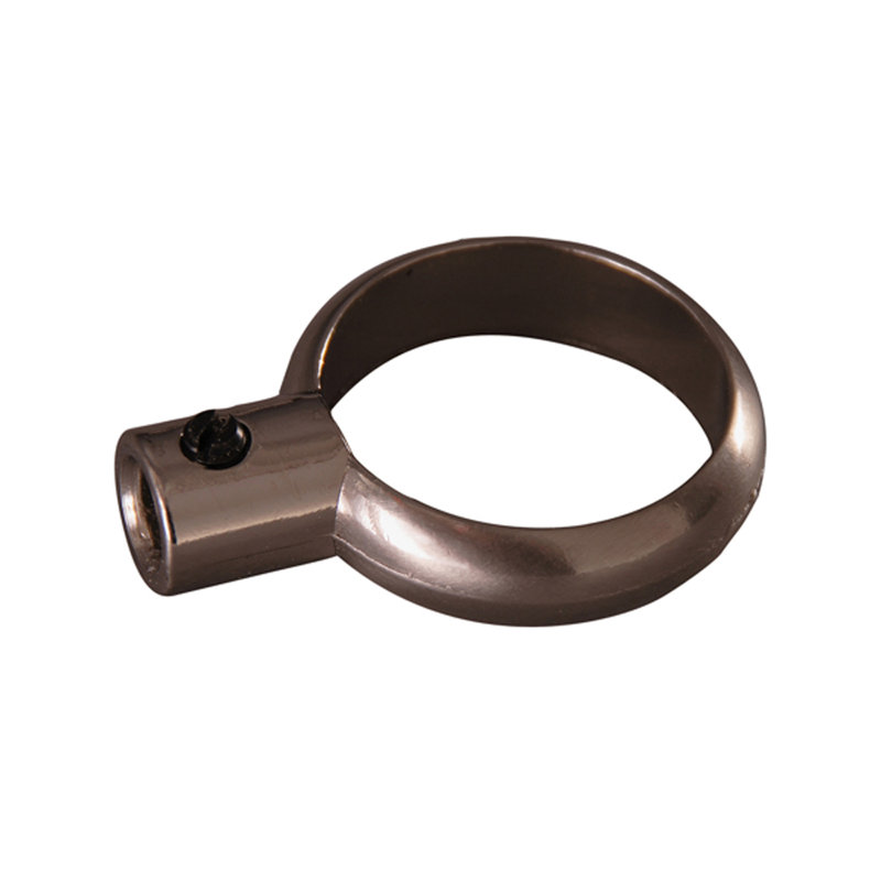 Eye Loop for Ceiling Support, Brushed Nickel
