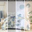 Édredon 6 pièces pour très grand lit - Coton avec motif tropical 100% plantes aux teintes vibrantes
