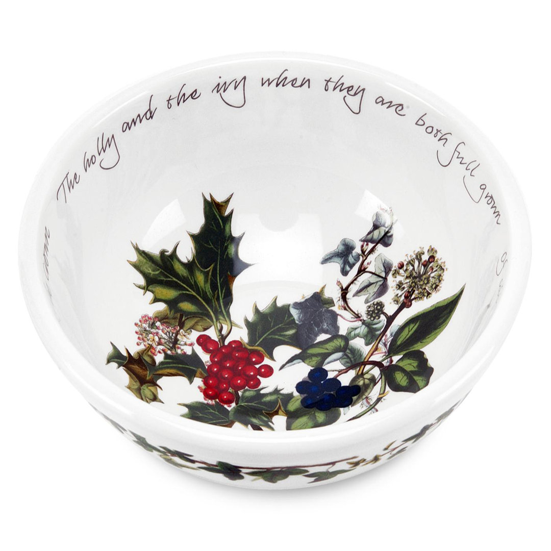 Potmeirion, the Holly & the Ivy - Bowls