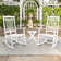 Karlin Outdoor 2 Solid Wood Chairs and 1 Table