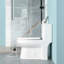 Toilette en céramique une pièce, siège brut à double chasse 1,1 / 1,6 po, siège à fermeture en douceur de 12 po, polypropylène, système de siphon à jet, carte 800G, teinture