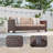 Madysun 3 - Person Patio Conversation Set with Cushions-487043812