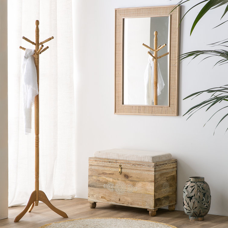 17 Stories Momodou Freestanding 8 - Hook Coat Stand | Wayfair.co.uk