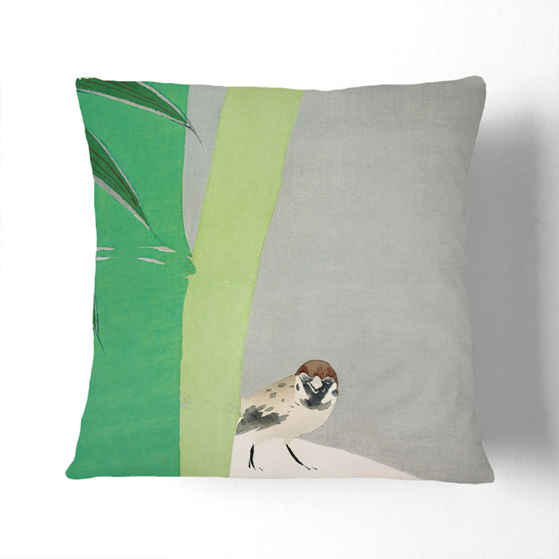 Sparrow Scatter Cushion, 40cm H x 40cm W x 15cm D