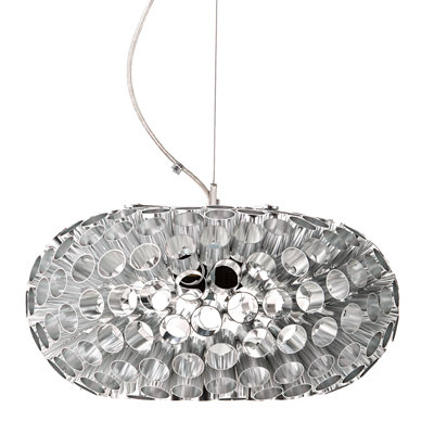 Pudsey 3 - Light White Drum Pendant