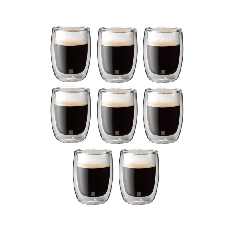 Ensemble de verres à café 8 pièces Sorrento