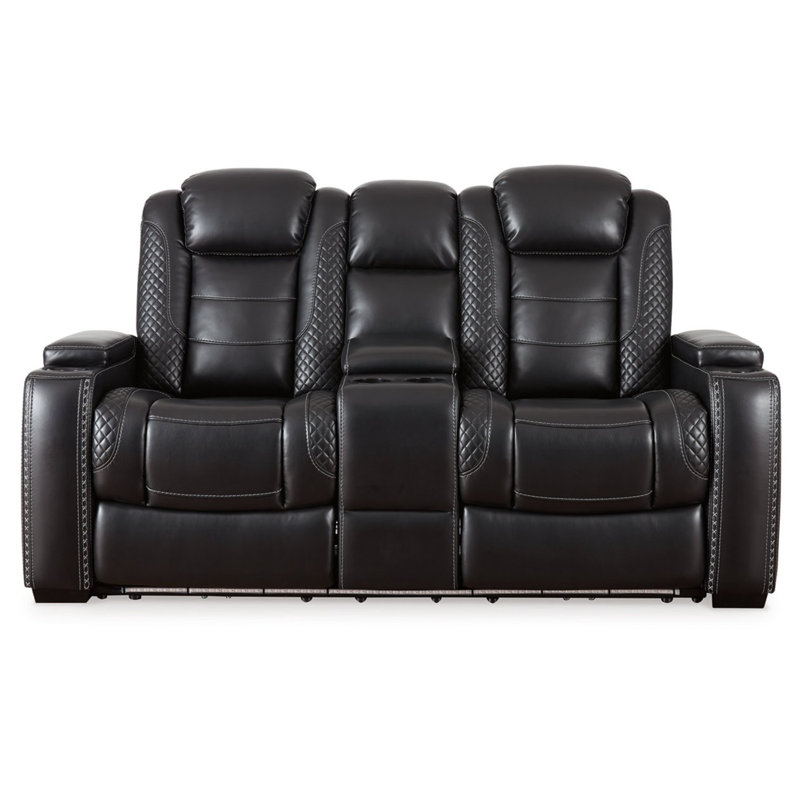 Causeuse inclinable électrique avec console Kyra
