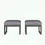 Ensemble de 2 repose-pieds de patio en aluminium toutes saisons avec coussins épais-624461074