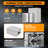 Steel Enclosure Electrical Junction Box with Mounting Plate for Indoor and Outdoor-324344654