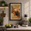 Coffee in Geometry Modern - Wrapped Canvas-415565351-415565337