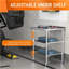 Table de travail robuste en acier inoxydable 24 po x 30 po avec tablette galvanisée Résistant à la corrosion-385547981