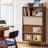 Brown + Apricot + Silver Solid Wood + Stainless Steel Display Cases