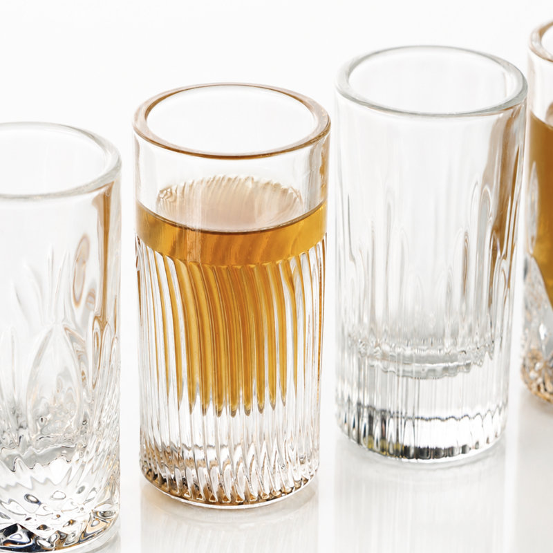 Verres à liqueur en cristal mélangé (1 oz)