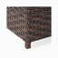 Banc de rangement en fer Auline