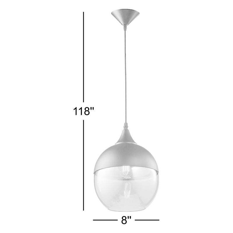 Robertson Blvd. 1 - Light Pendant, Black/Bronze