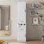 Armoire de rangement pour cheveux avec 2 tiroirs et 3 porte-outils chauds-871478996