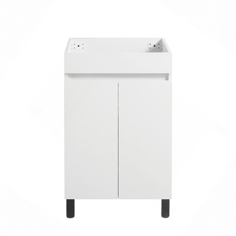 Meuble-lavabo 20 po blanc (sans lavabo en céramique)