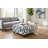 Sonata Navy Ottoman