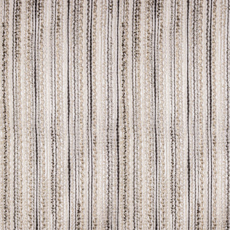 Tissu large à rayures tourbillonnantes, Latté
