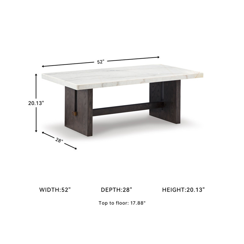 Cuzzocrea Marble Top Single Coffee Table