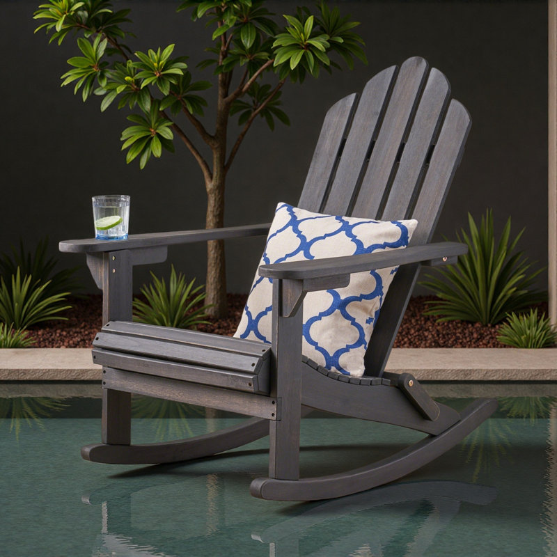 Chaise à bascule Adirondack