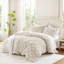 Ensemble de couette matelassée brodée 3 pièces King-135545867