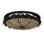 Greenbriar Oak 8 - Light Flush Mount