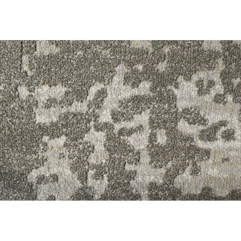 Batley Geo Tufted Grey/Brown Rug, Rectangle 280 x 380cm