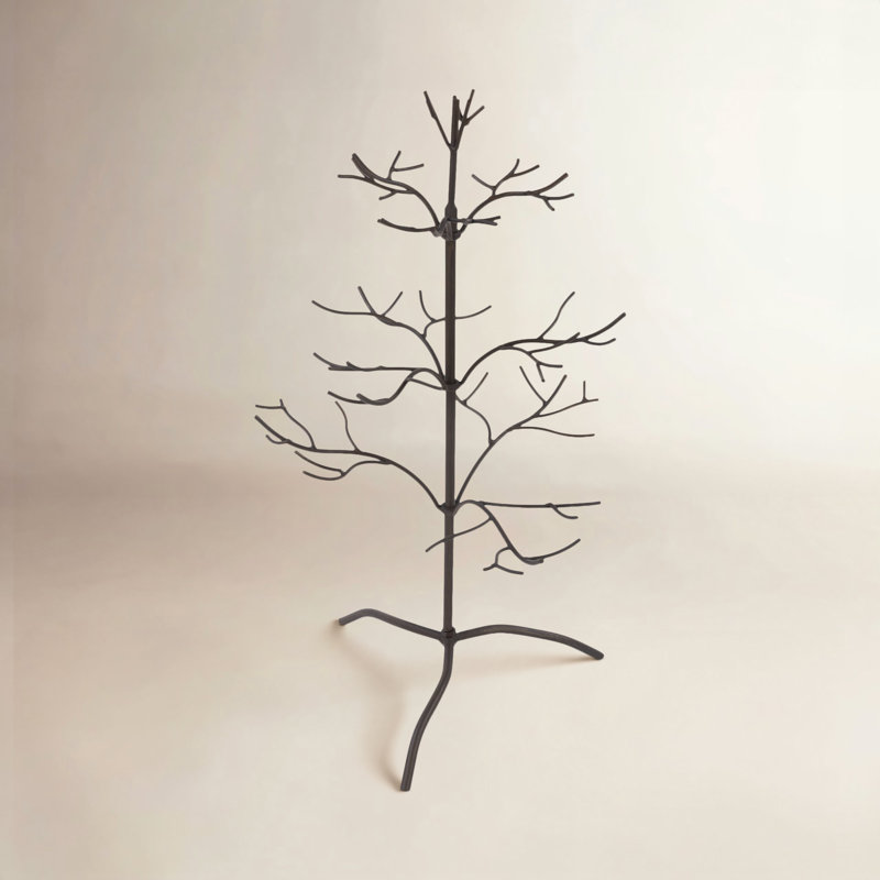 Metal Ornament Accessory, 24" H x 16.5" W x 15" D, Brown